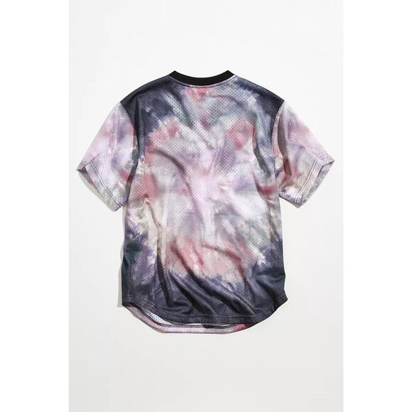 New Mitchell & Ness Chicago Bulls Tie-Dye Mesh Jersey Tee $100 Size Large Retro - Picture 4 of 6